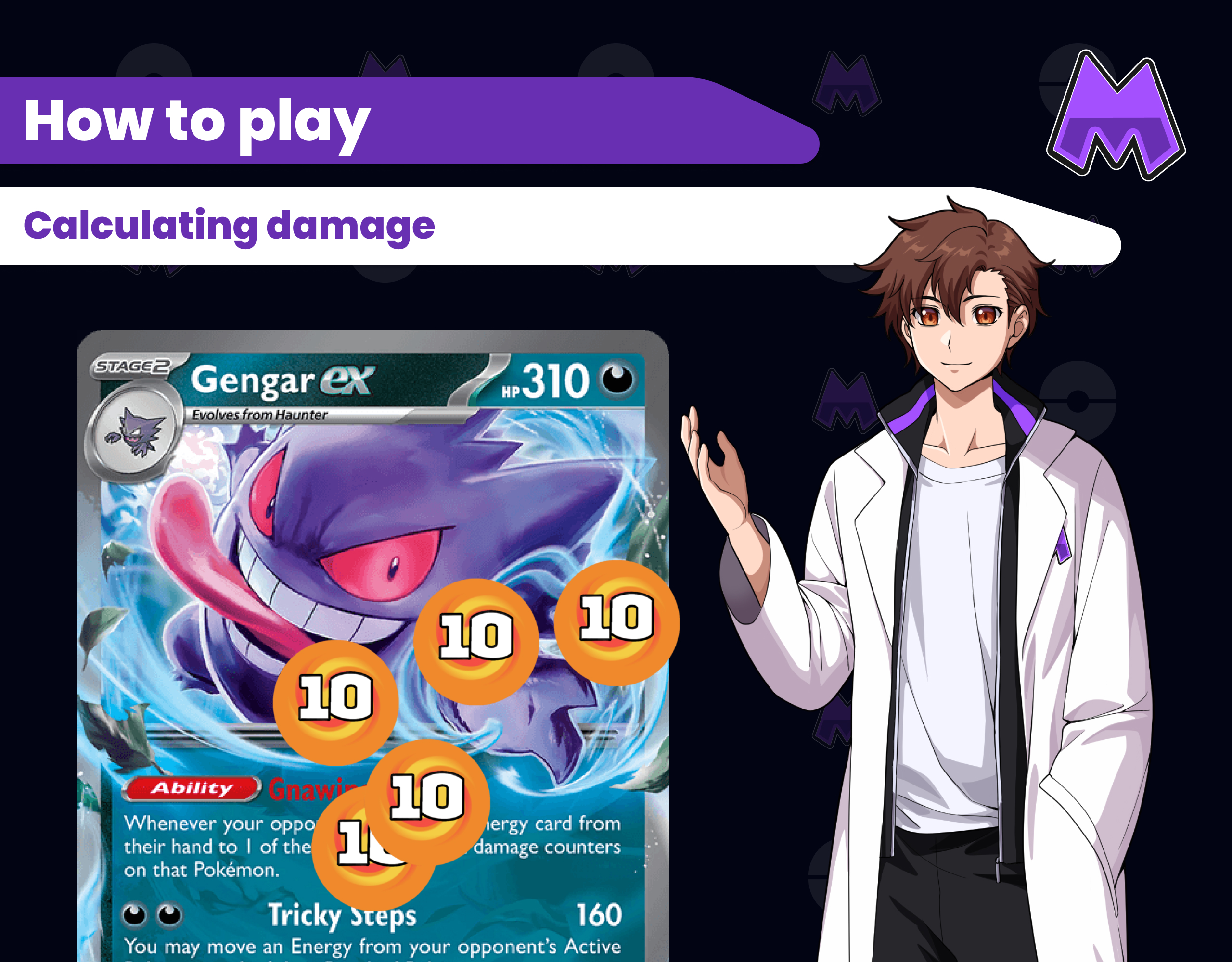 Calculating damage in the pokemon tcg